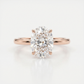 Verlobungsring »Oval« mit ovalem Diamant
