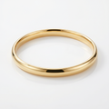 Armreif Bangle in 18k Gelbgold, puristische Form